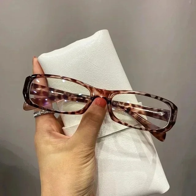 Lunettes carrées pour femmes, lunettes rétro, lunettes de lecture transparentes, lunettes bloquant la lumière bleue, cadeau à la mode