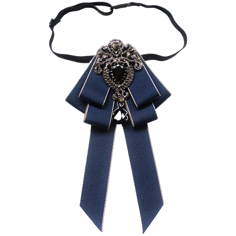 Mab Fashion-Broche avec nœud en ruban rouge pour femme, épingles et broches en cristal biscuits, tissu grillé, robe de mariée de luxe, cadeau d'art