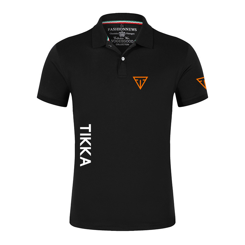 Polo à Manches Courtes en Coton Respirant et Confortable pour Homme, Logo d'Armes à enquêter, Tikka By Sako Finland, Vêtements en Y, Nouvelle Collection Été 2022