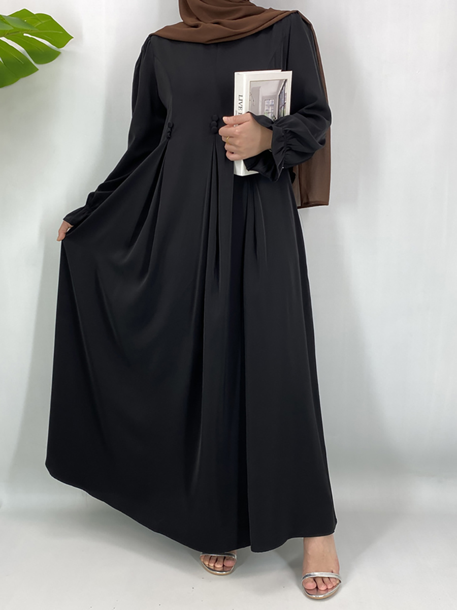 Abaya de luxe pour femmes musulmanes, robe modeste, kaftan, kebaya, vêtements islamiques, robe caftan marocain, femme musulmane, pour l'Aïd du Ramadan