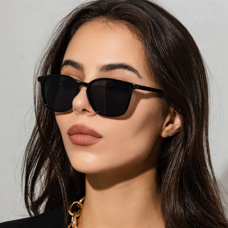 Lunettes de soleil carrées vintage tendance pour femmes, lunettes de soleil de marque de luxe, lunettes de soleil rétro pour femmes, lunettes de soleil UV400