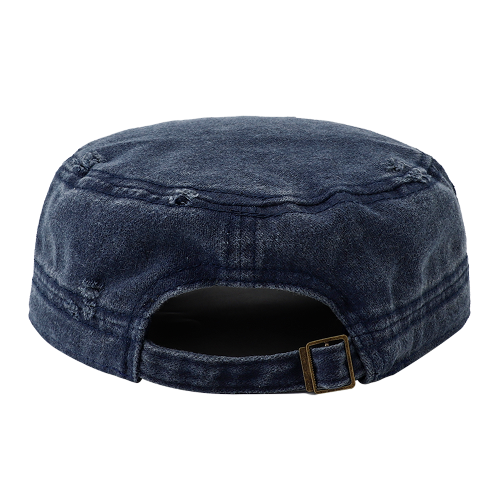Casquette de Baseball unisexe pour hommes et femmes, chapeau plat rétro Vintage noir vert, casquette militaire réglable en coton lavé, nouvelle collection 2024