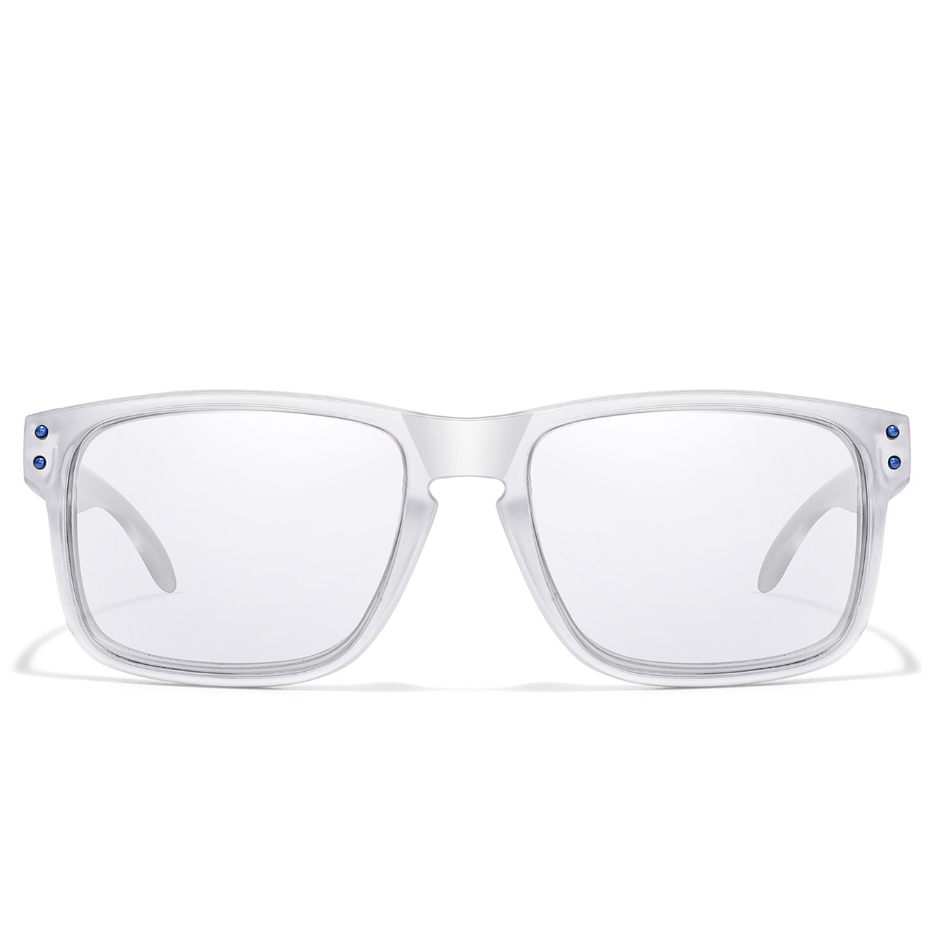 Lunettes de soleil photochromiques pour hommes et femmes, lunettes carrées coupe-vent, lunettes classiques simples, sports de plein air, cyclisme, VTT, vélo