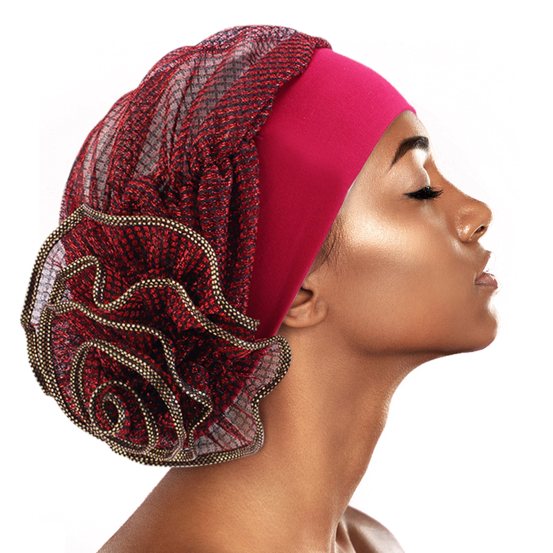 Turban Kendny à fleurs pour femmes musulmanes, chapeau pour perte de cheveux, chimio, bandanas, bonnet intérieur, bonnet pour cancer Ninja, bonnet rond, casquettes, nouveau