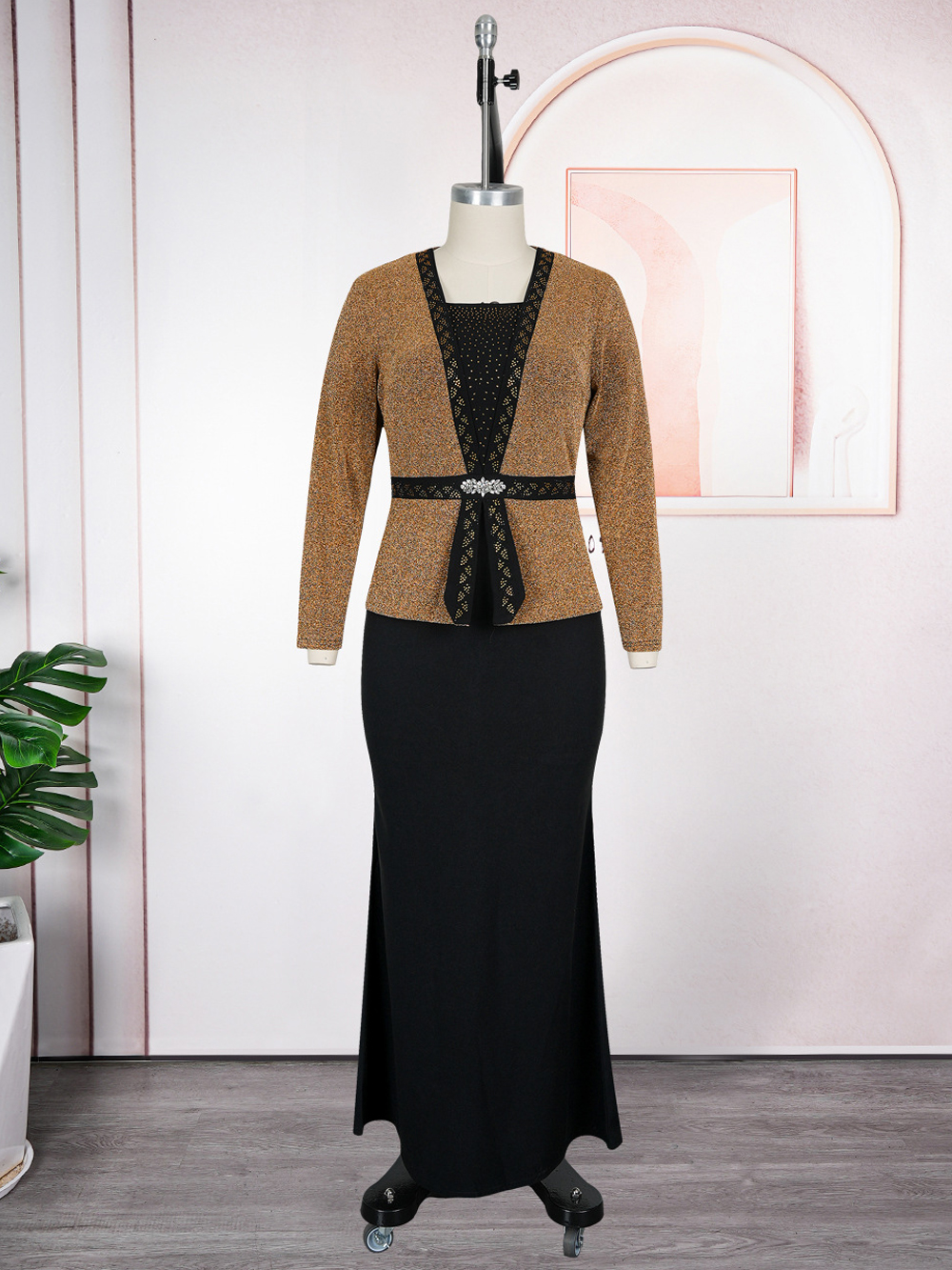 Robe longue de soirée pour femmes, Dashiki africain, diamant, sirène, Maxi, dubaï, turquie, Kaftan, printemps, 2026