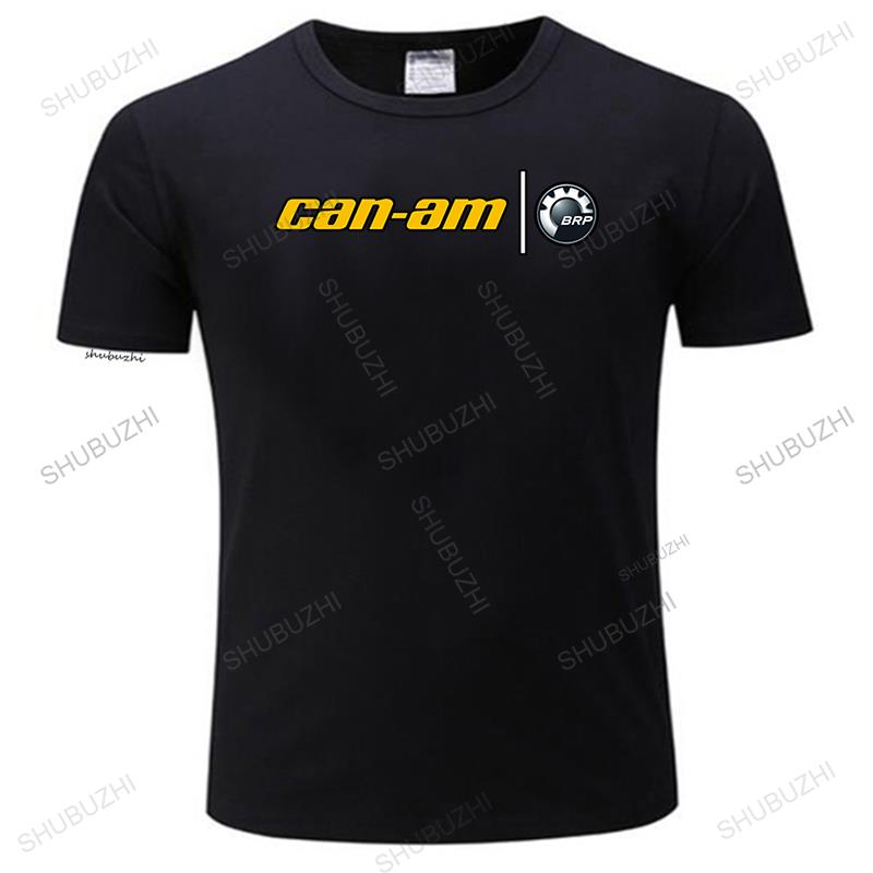 Hommes t-shirt mode classiques Can Am Logo s noir t-shirt imprimé drôle graphique t-shirt col rond hauts femmes à manches courtes