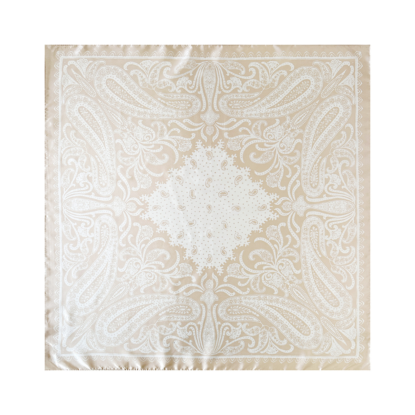 Foulard carré en soie de luxe pour femme 90 cm, imprimé satiné, hijab, écharpe musulmane, paréo, bandana, châle, bandeau, foulard