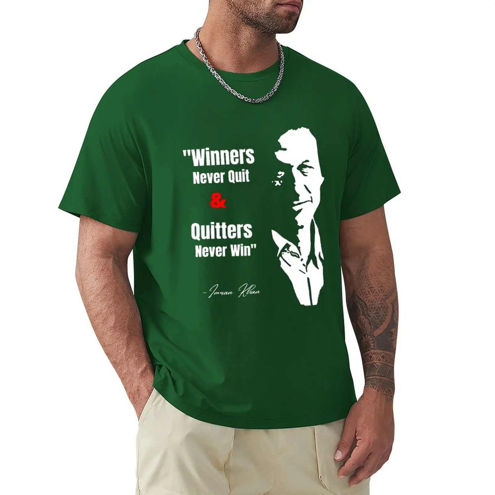 Imran Khan Quotes T-Shirt pour un garçon, édition noire, vêtements pour hommes, vêtements de créateurs pour hommes, nouveaux médicaments et t-shirts, manches courtes, harajuku