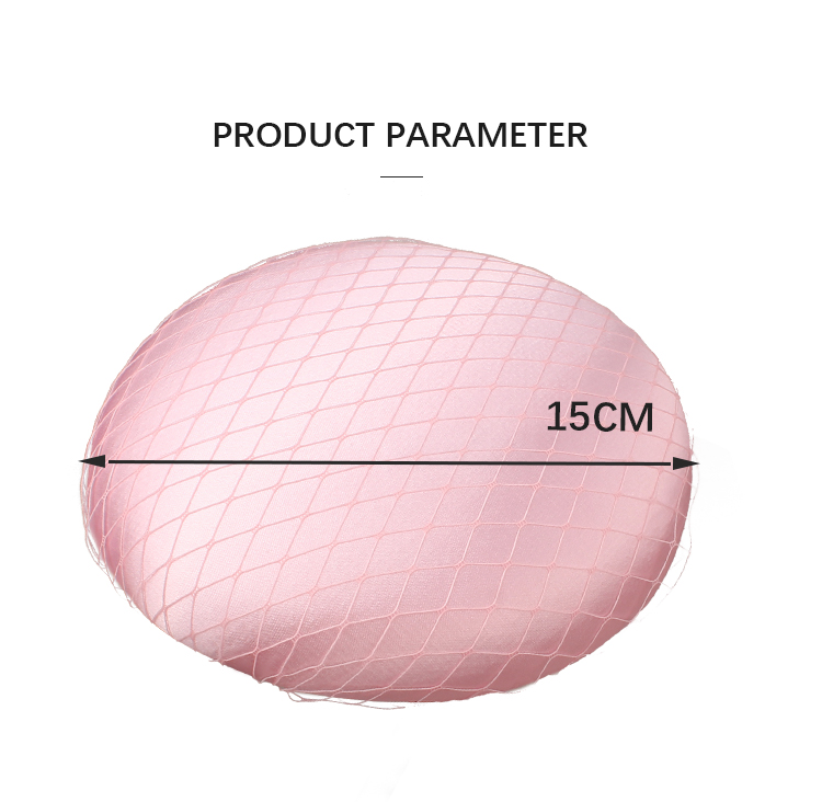 Bases de Fascinateur en Satin de 15cm pour Mariage, Accessoire de Coiffure, Matériel de ix