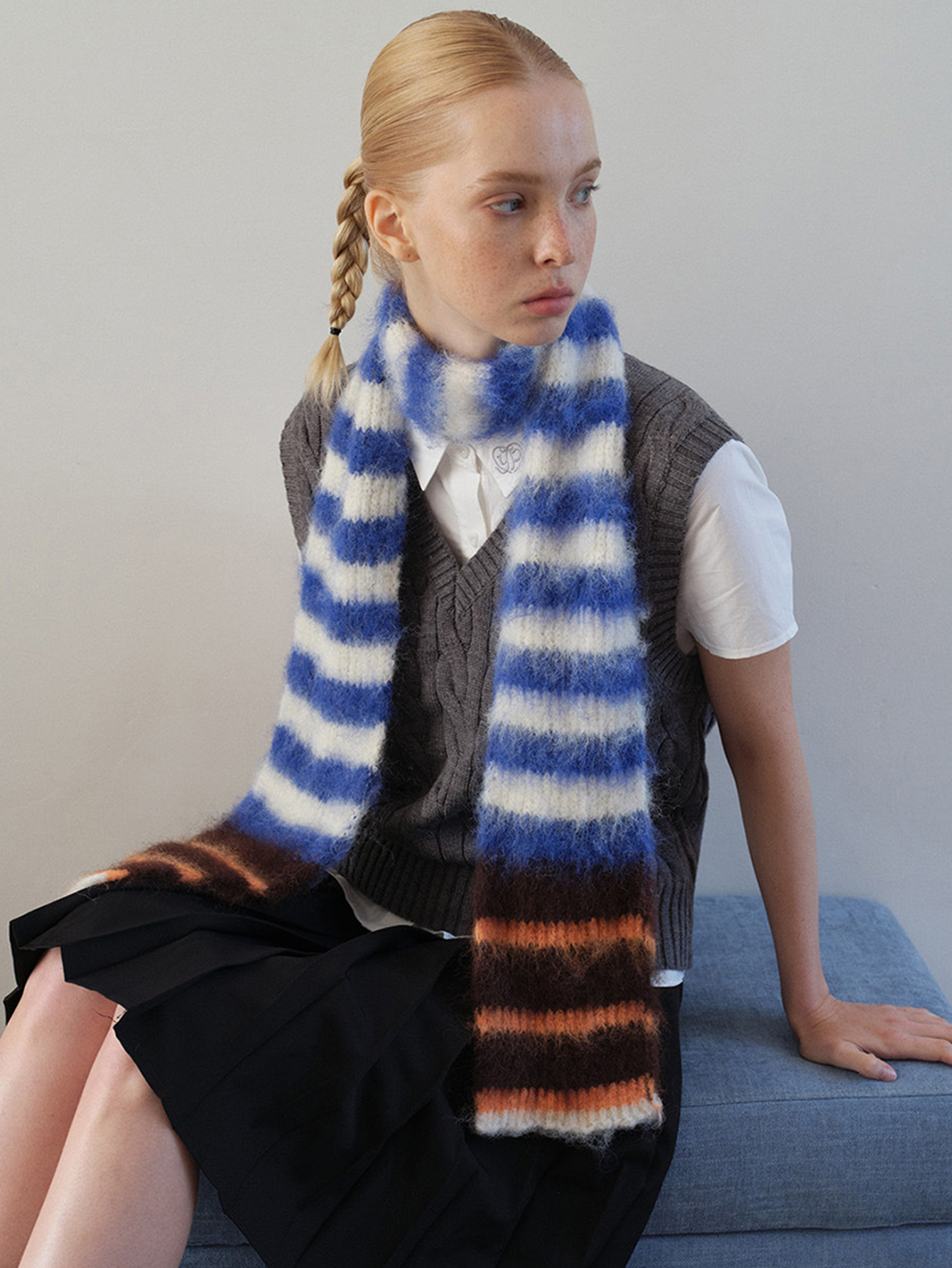 Hiver rayé tricoté foulards pour femmes et hommes écharpe châle automne hiver chaud enveloppes écharpe femme cou écharpe châles unisexe foulards