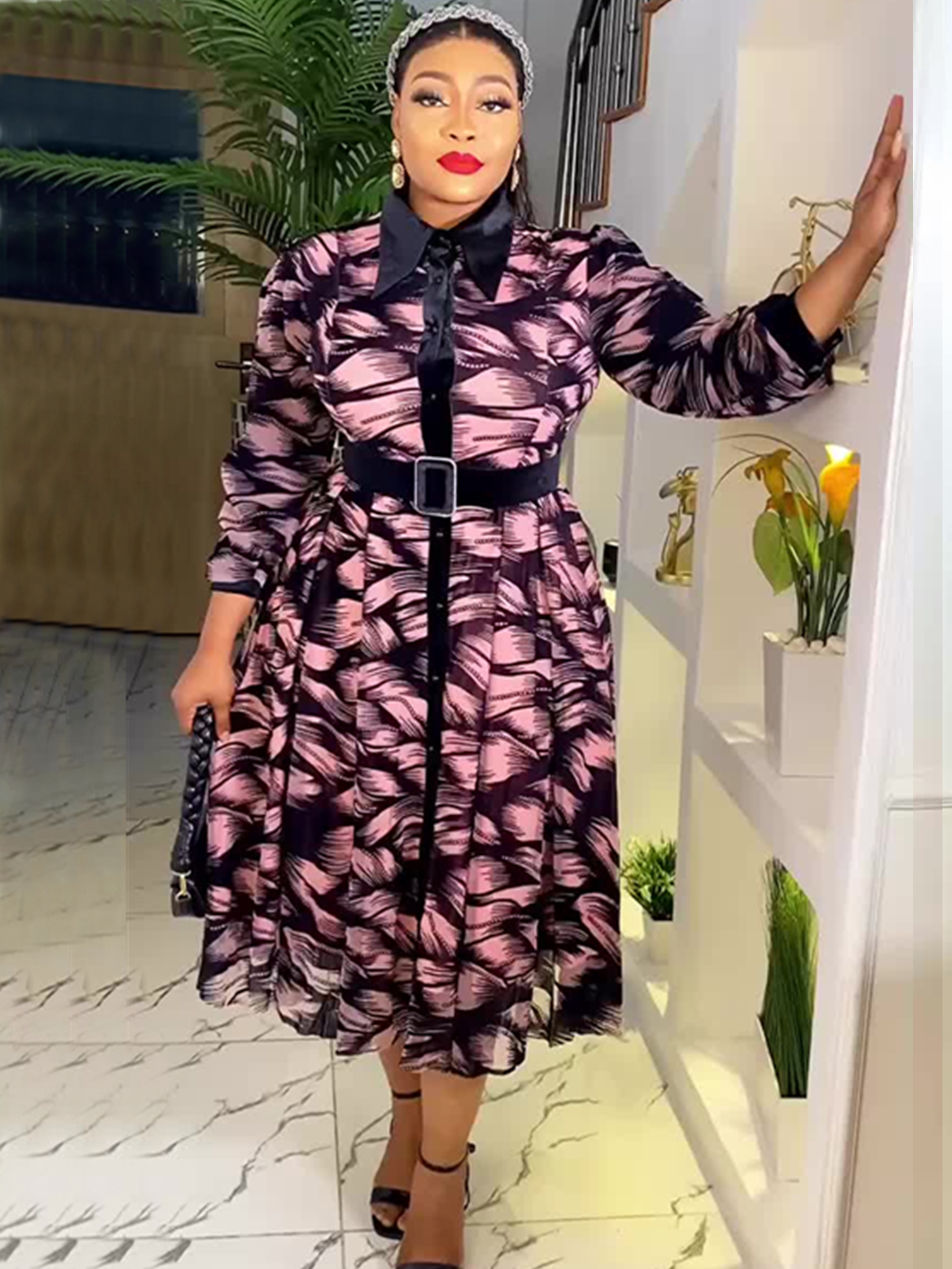Robes africaines élégantes pour femmes, manches longues, vêtements africains, grande taille, robe de soirée, tenues Dashiki Ankara Turquie