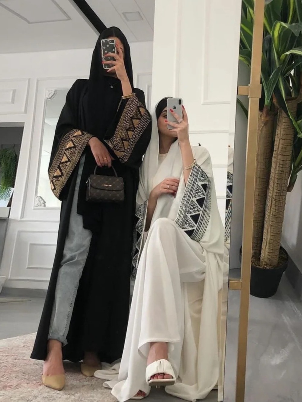 Maroc caftan Abayas Eid musulman Abaya pour les femmes robes de dubaï Jalabiya broderie Ramadan Islam robes arabe longue Robe 2025