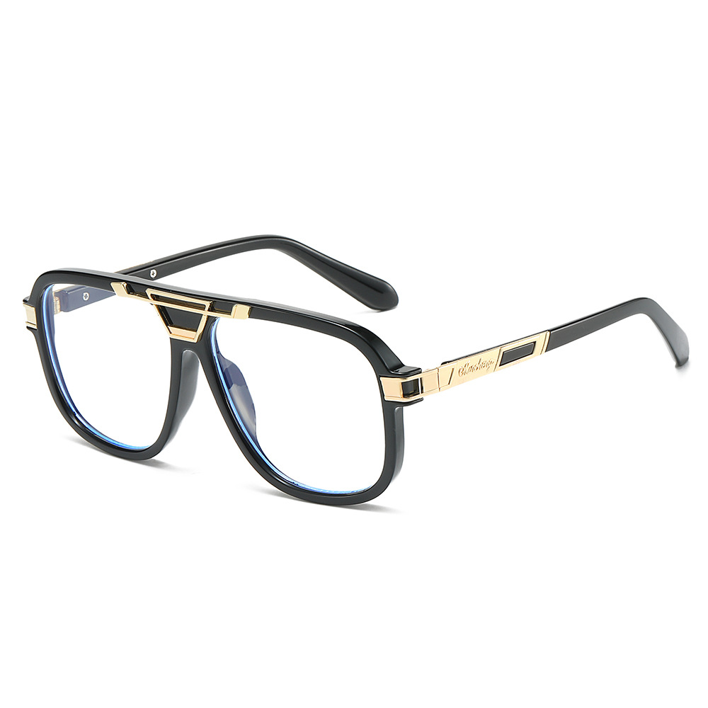 2025 lunettes de pilote cadre Anti lumière bleue hommes femmes unisexe Aviation lumière bleue bloquant lunettes Vintage marque lunettes de créateur