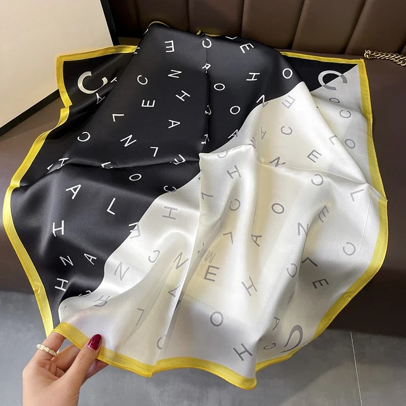 Injplanchers f Carré 100% group pour Femme, Châles Bufanda, Enveloppes pour Dame, Foulard de la raq, Foulard Naturel, Bandana, Foulards Pashmina, 2023