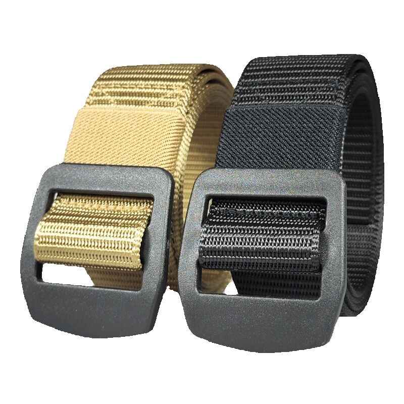 Mode homme ceinture extérieure tactique en Nylon boucle toile tressée ceinture affaires décontracté séchage rapide ceintures