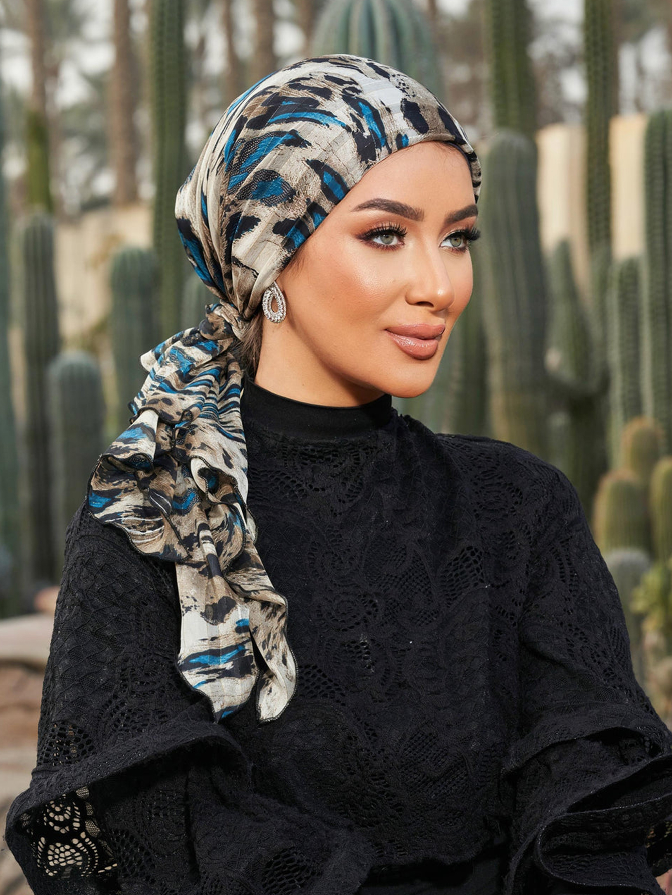 Écharpe carrée imprimée léopard, 2 pièces, couleur bloquée, mode européenne et américaine, châle enveloppé, nouvelle collection automne