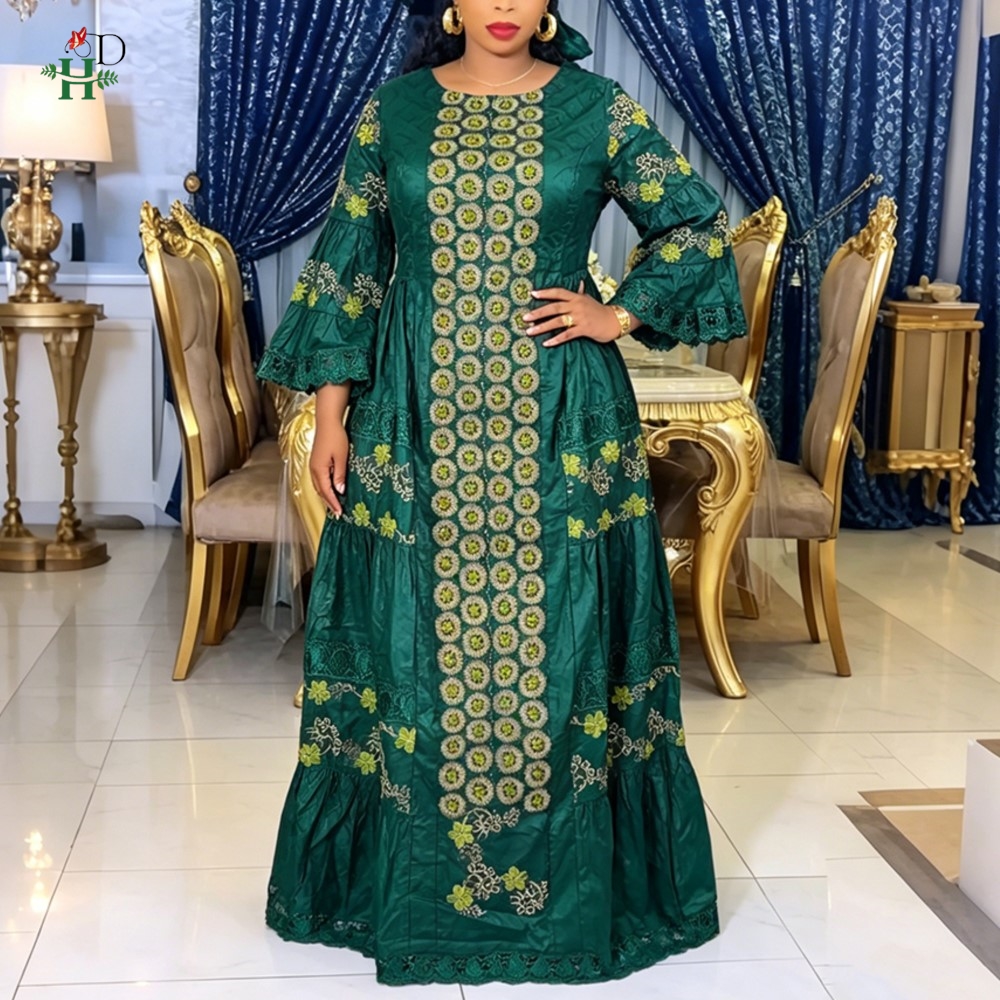 Robes H&D en solde, robes africaines pour femmes, robes brodées en bazin riche pour la mère de la mariée 2026, Afrique du Sud