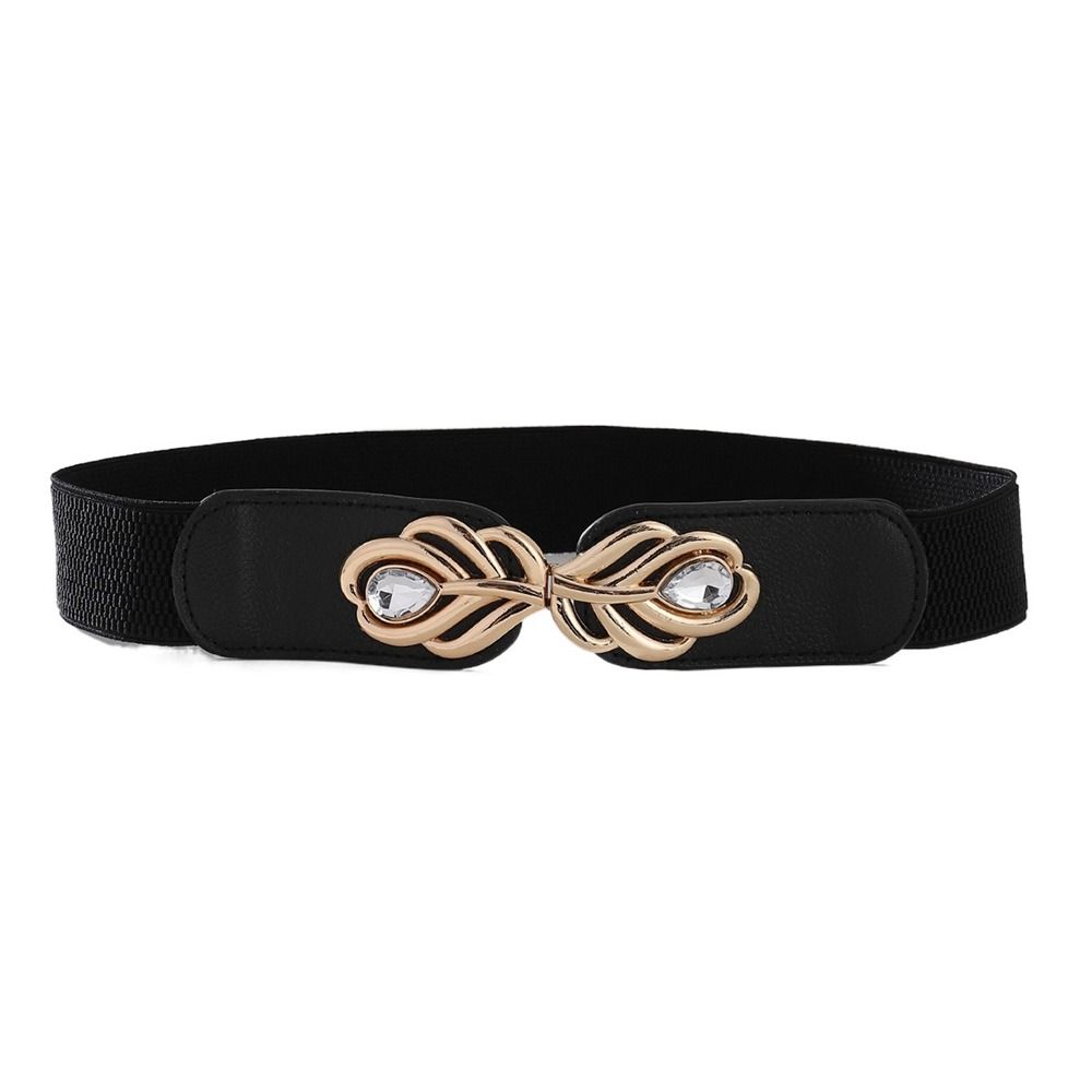 Ceinture élastique large pour femmes, extensible, classique, à la mode, pour robes