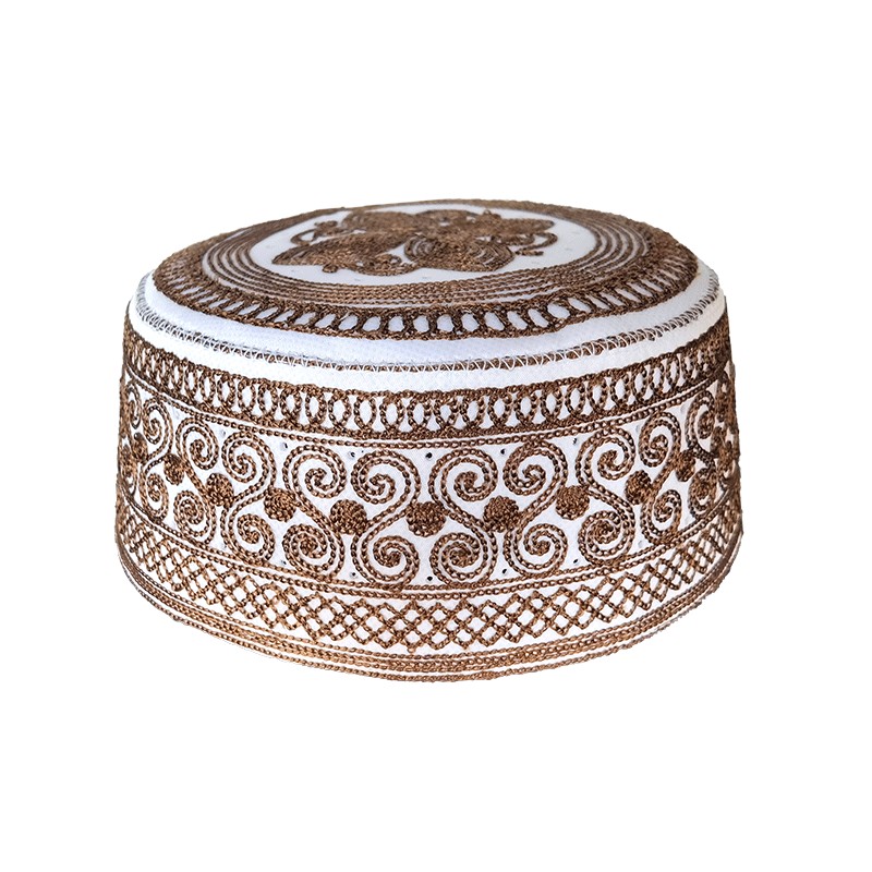 Chapeaux de prière pour hommes musulmans, broderie en coton, Islam, Ramadan, Kippa juive, chapeau homme, Moyen-Orient, arabe, musulman, turban, Arabie Saoudite, Émirats arabes unis, casquette