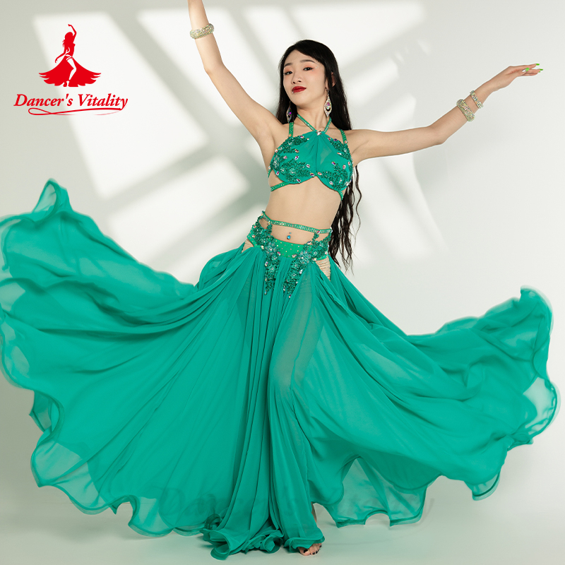 Vente de liquidation: Costume de spectacle de danse du ventre pour femmes, vêtements de compétition de luxe haut de gamme, vêtements de danse orientale, taux spéciaux