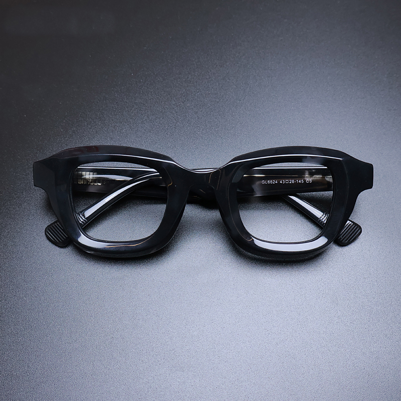Monture de lunettes Vintage en acétate pour hommes et femmes, faite à la main, rétro, marque de luxe, Prescription pour myopie