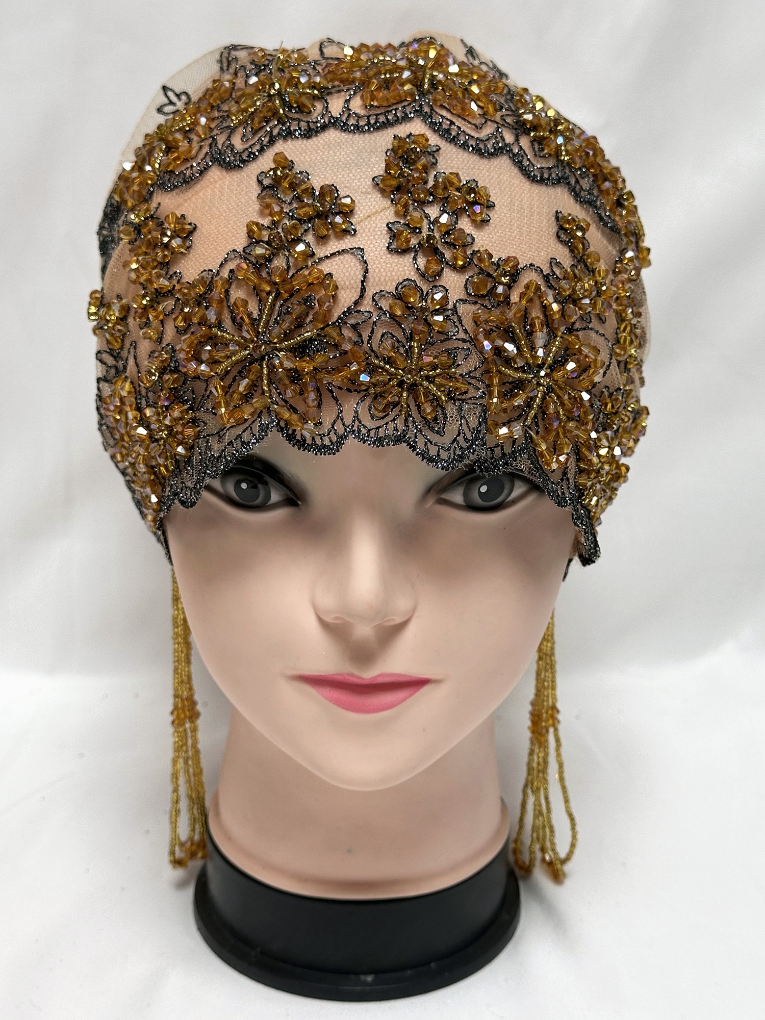 Casquette Turban en perles faites à la main pour femmes, foulard musulman en tissu de haute qualité, casquette de chimiothérapie, Bonnet africain, offre spéciale, 2025