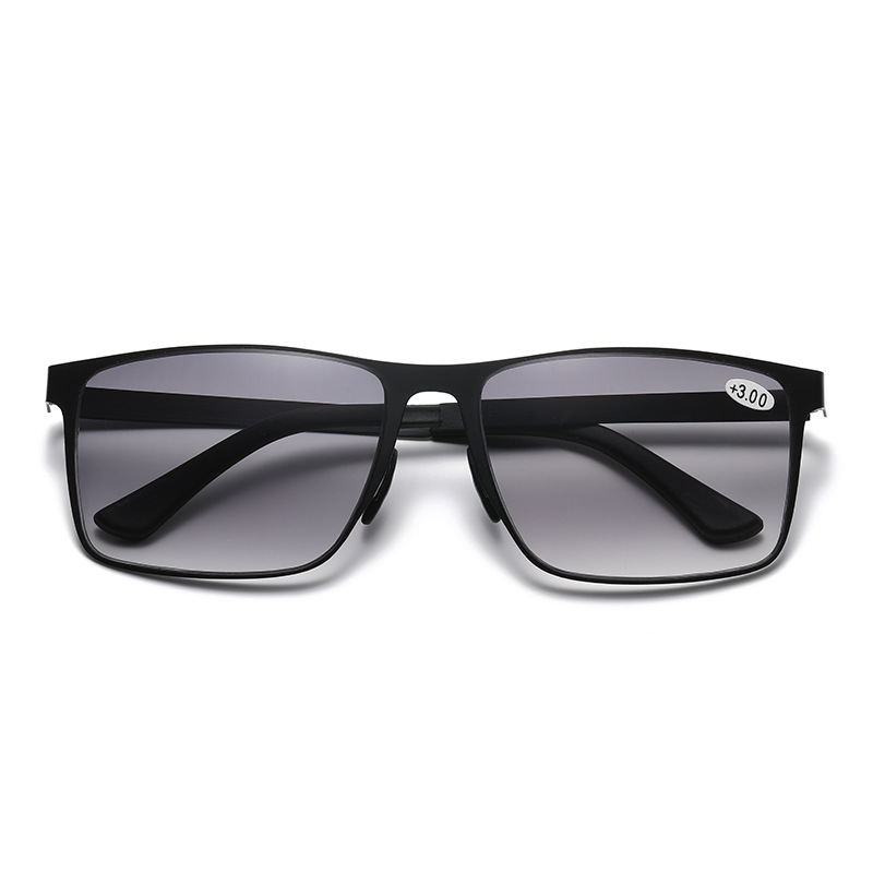 Femmes hommes mode lunettes de lecture bifocales multifonctionnel Vintage presbytie lunettes Protection UV lunettes de soleil nuances + 1.0 + 3.5