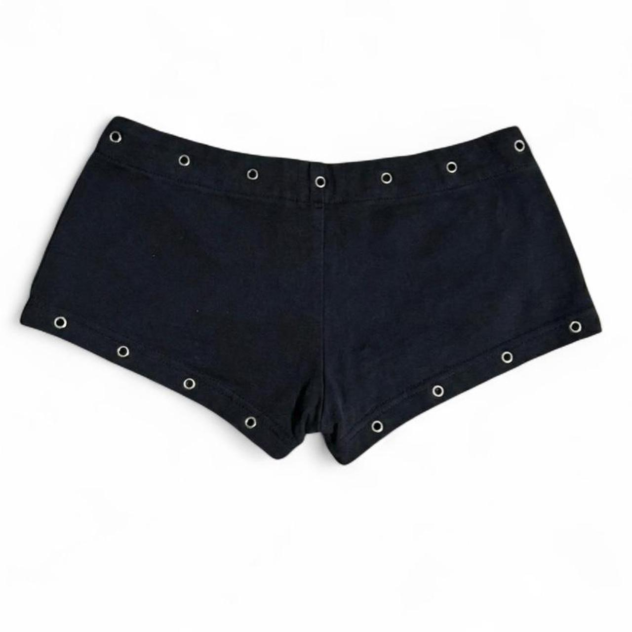 Mode féminine emo, mode décontractée noire, imprimé clous de saule, Y2K, sexy, coupe ajustée, polyvalente, taille basse, gothique, hip-hop, streetwear et