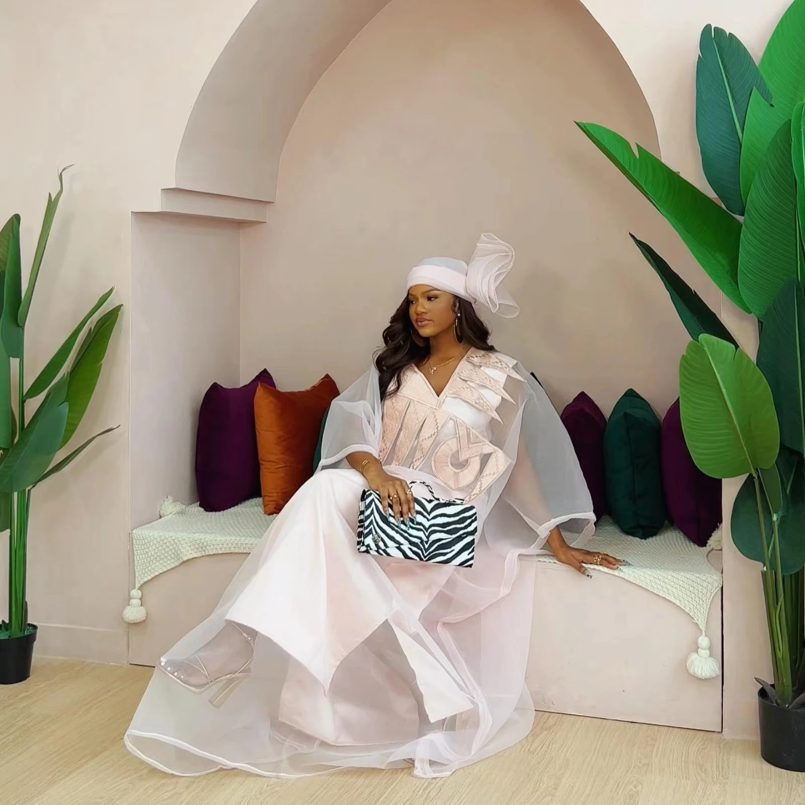 Robe africaine pour femme, Design brodé, vêtements pour dames, robes de grande taille pour femmes, longueur au sol