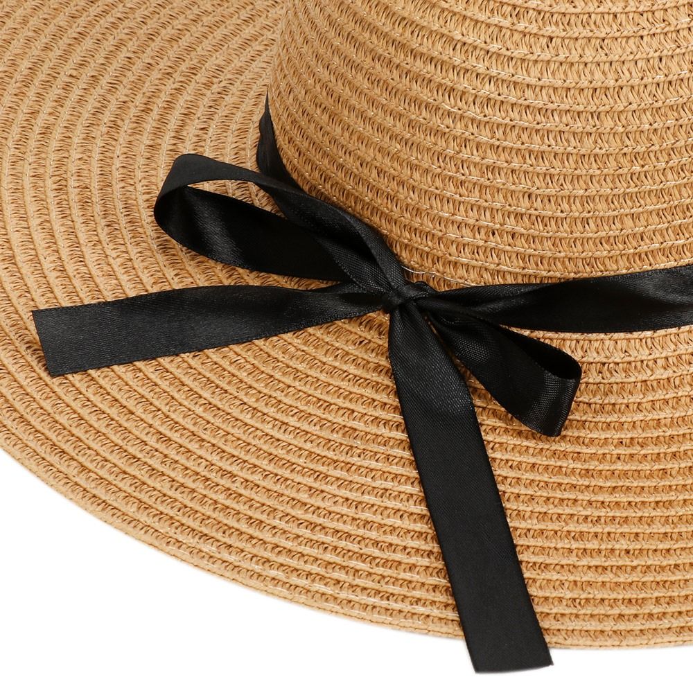 Casquette de paille pour femmes, visières pliables, chapeau de plage, chapeau de soleil