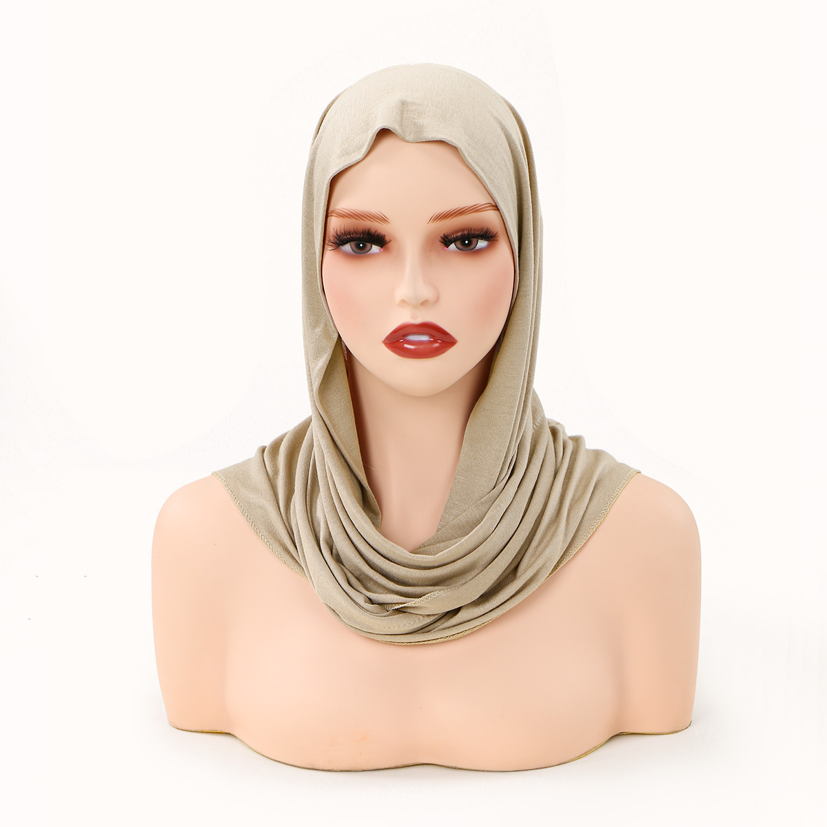 Nouveau Modal Jersey instantané Hijab femme musulman sous-écharpe casquettes coton extensible chapeau Islam Turban Bonnet Foulard croix Foulard