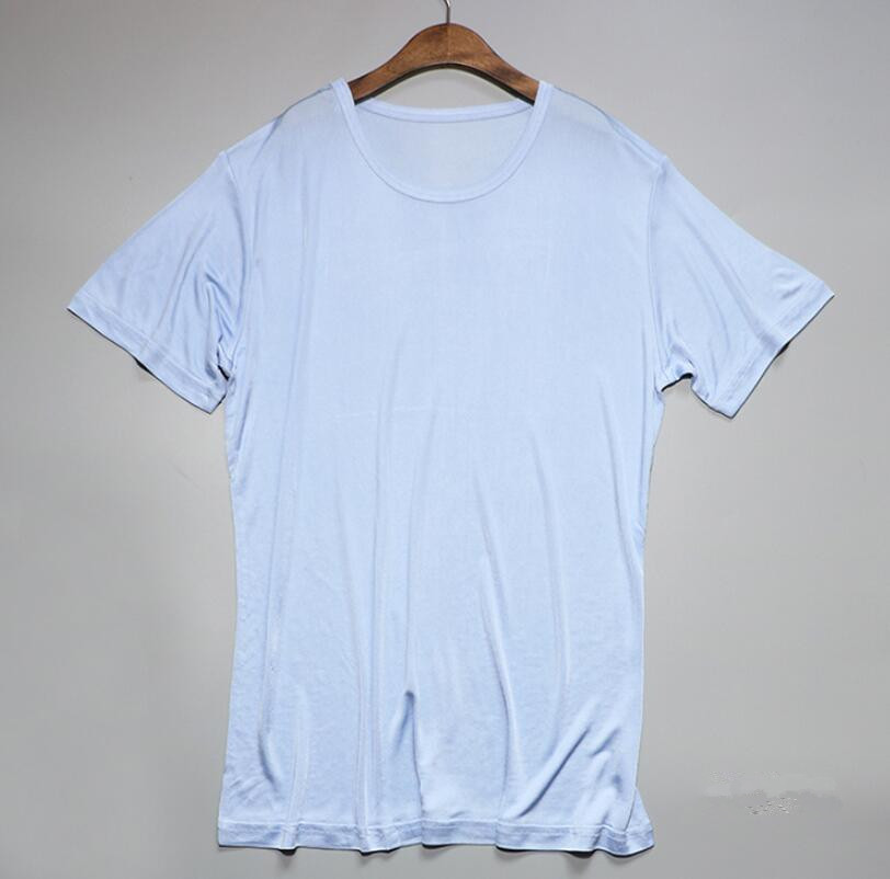 T-shirt fin et respirant pour homme, élastique et décontracté, 100% naturel, printemps été, Y-TB1167