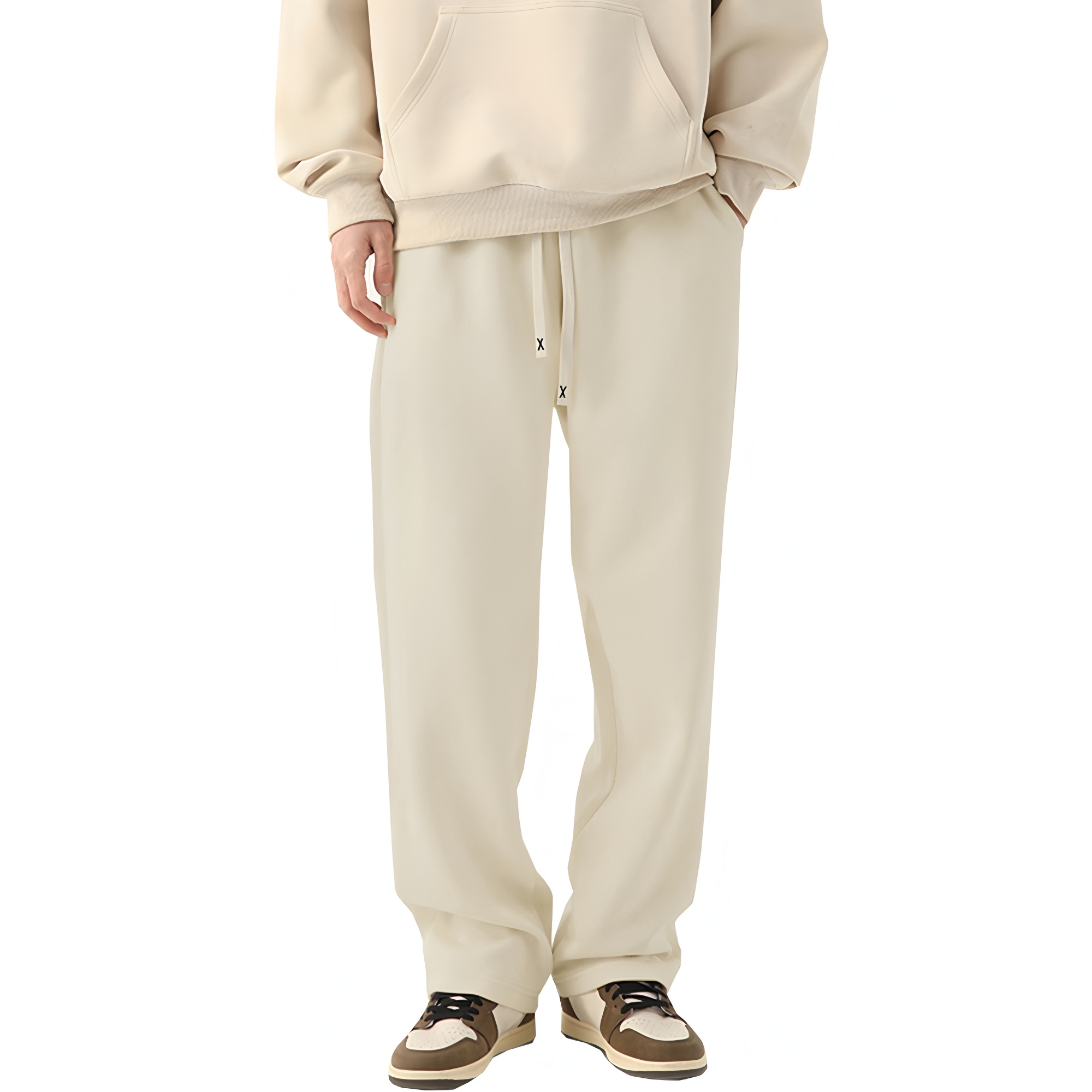 Pantalon de jogging pour hommes, baggy, neutre, respirant, baggy, pour l'extérieur, design à la mode, nouveau pantalon de survêtement