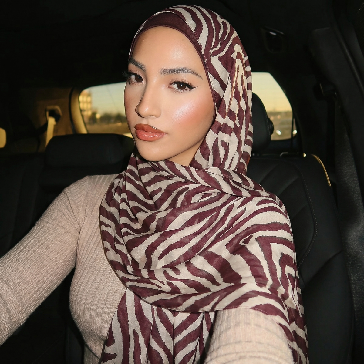 Écharpe de luxe à rayures, châle, étole, grand pashmina, hijab, bandeau, foulard, turban islamique, bufanda pour femme