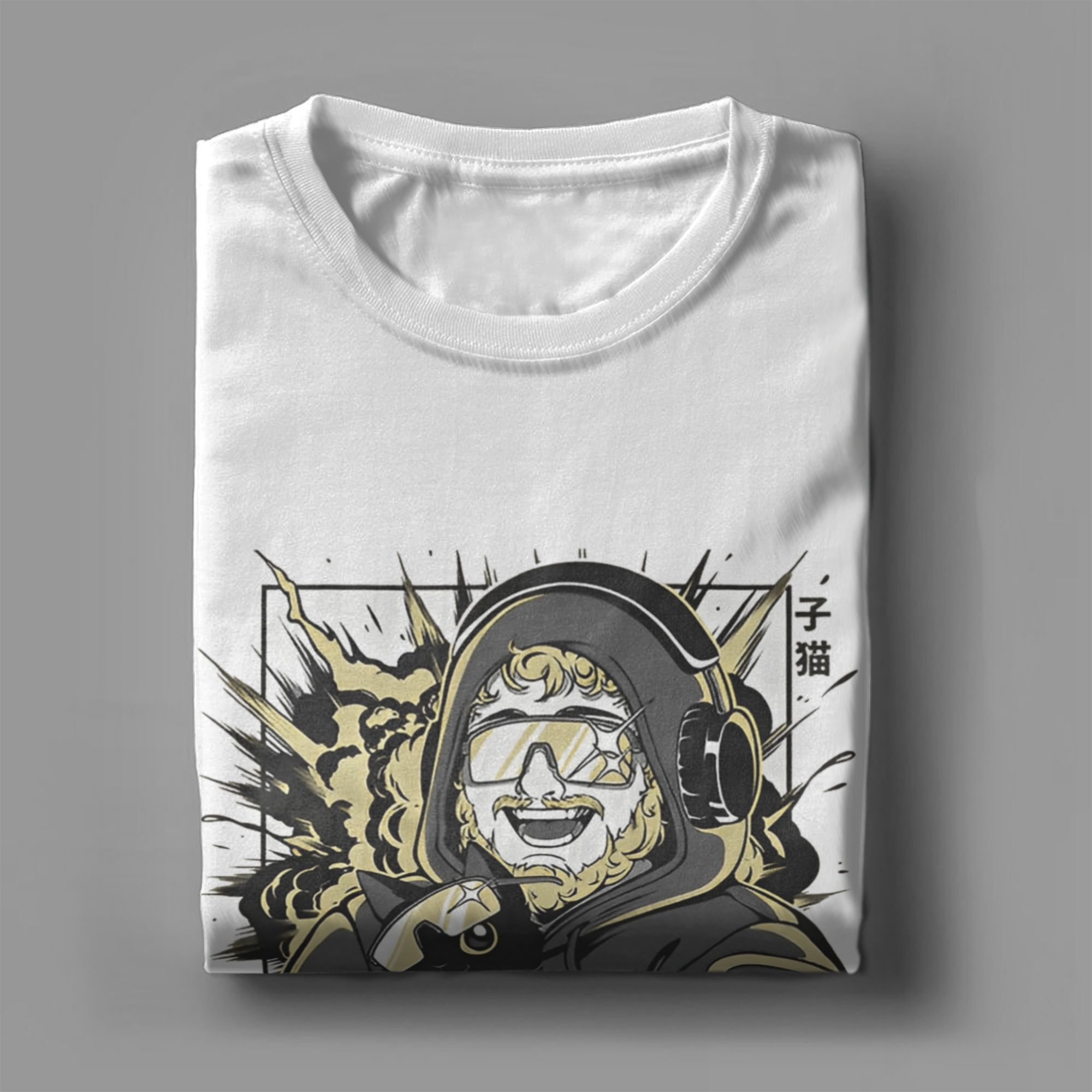 T-Shirts pour hommes caseoh merch Vintage coton T-Shirts à manches courtes t-shirt col rond vêtements nouveauté