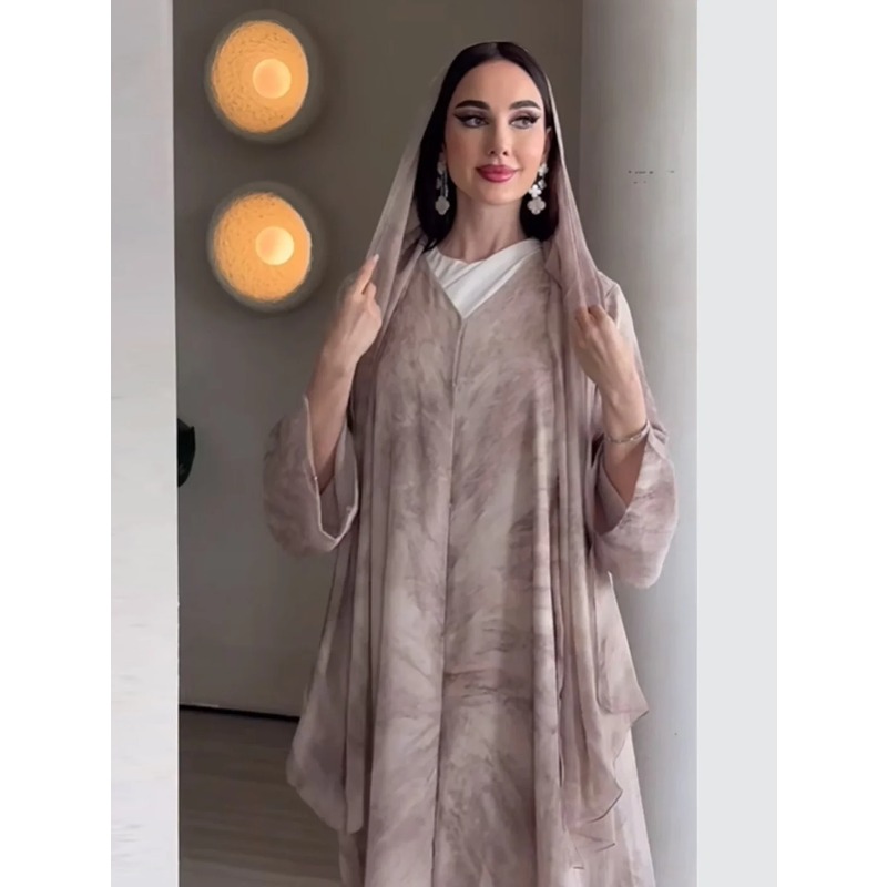 Écharpe, robe pour femmes, abaya, cardigan, jalabiya musulmane, robes longues pour le Ramadan, robes de fête islamiques, longue robe arabe, robe marocaine 2026