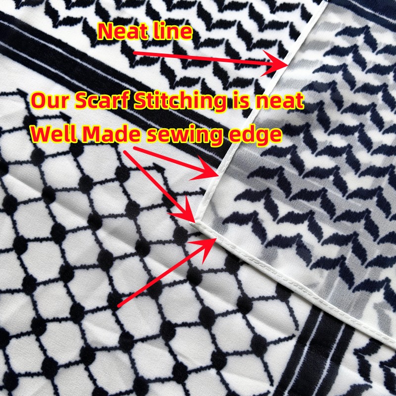 Mode Kuffiyeh Hijab Foulard en mousseline de soie femmes islamique musulman foulards châle Echarpe respirant Foulard dubaï Hijabs
