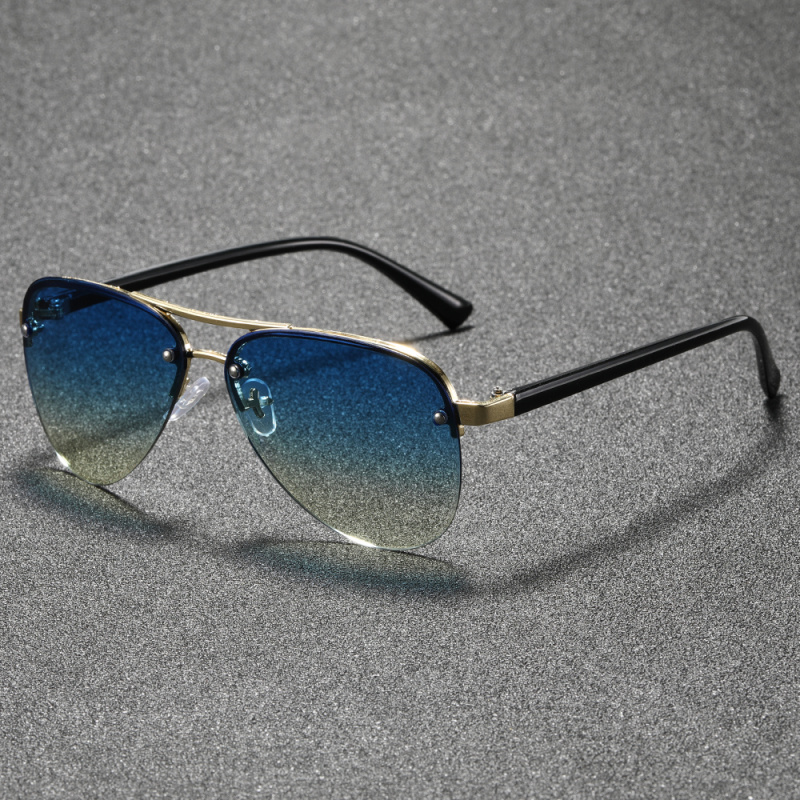 1 paire de lunettes de soleil pour hommes à double pont, adaptées aux activités tout-terrain, aux activités de plein air et aux rassemblements décontractés, élégantes et tendance