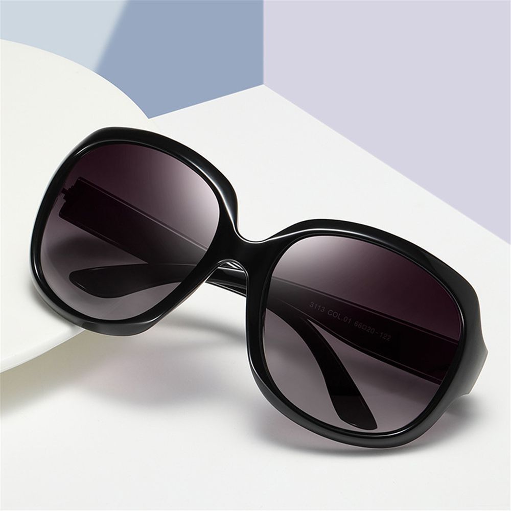 Lunettes de soleil oversize pour femmes et hommes, style classique rétro vintage, montures tendance, lunettes de conduite pour visages ronds