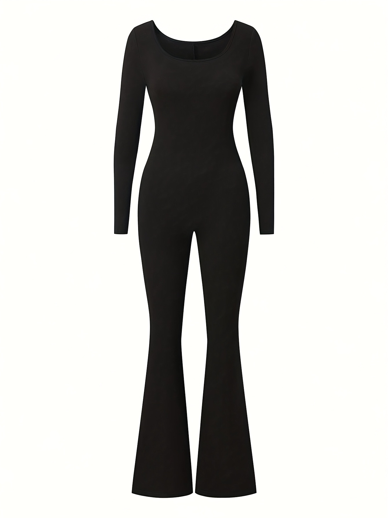 Combinaison pour femme, décontractée, élégante, sexy, col en U, coupe ajustée, polyvalente pour les sports de plein air.