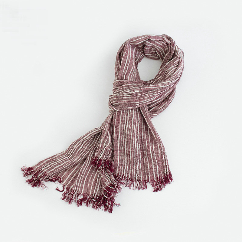 Marque écharpe de luxe concepteur couleur contrat silencieux frangé gland coton foulards pour homme printemps classique Cachecol châle YG369