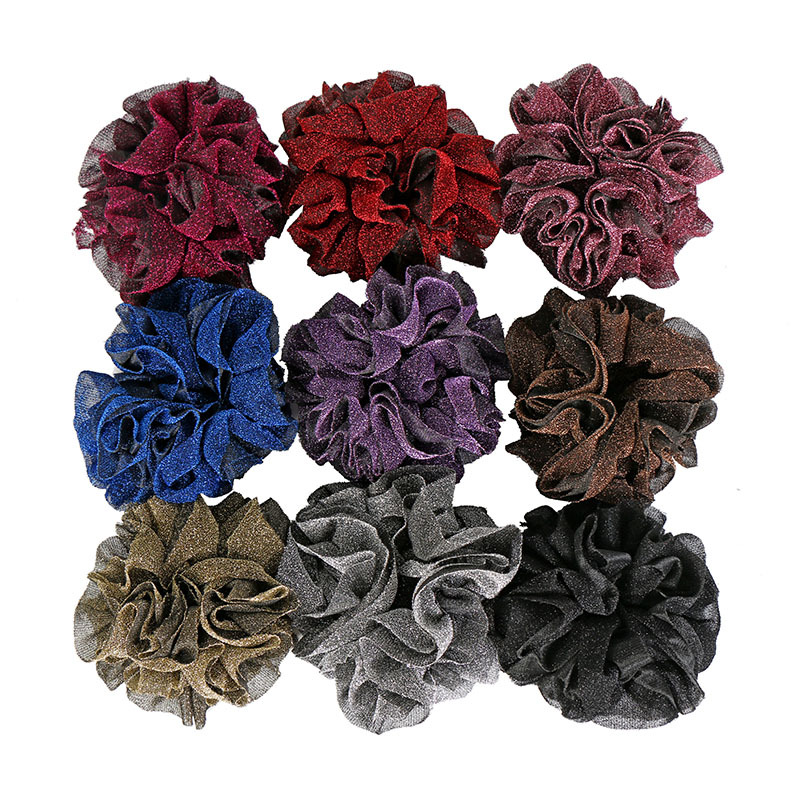 Chouchou élastique pour femmes musulmanes, chouchou islamique pour filles, vêtements de sauna pour dames, bandeaux pour cheveux, anneau, écharpe Hijab, accessoires