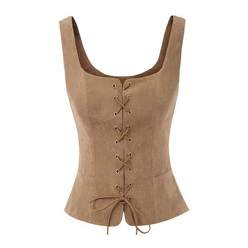 Gilet Vintage pour femmes, Style médiéval Renaissance, Corset Pirate, haut, Costume de spectacle de Cosplay d'halloween
