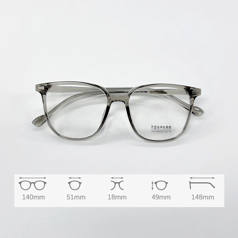 Nouvelle mode Anti-rayon bleu femmes myopie lunettes rétro hommes lunettes tendance fini optique lunettes d'ordinateur dioptrie 0 à-4.0