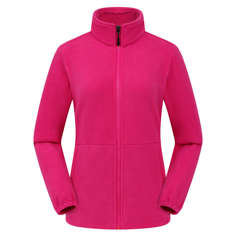 Veste en laine pour femme, col montant, chaude, respirante, résistante au froid, décontractée, confortable, pour les voyages en plein air, la randonnée
