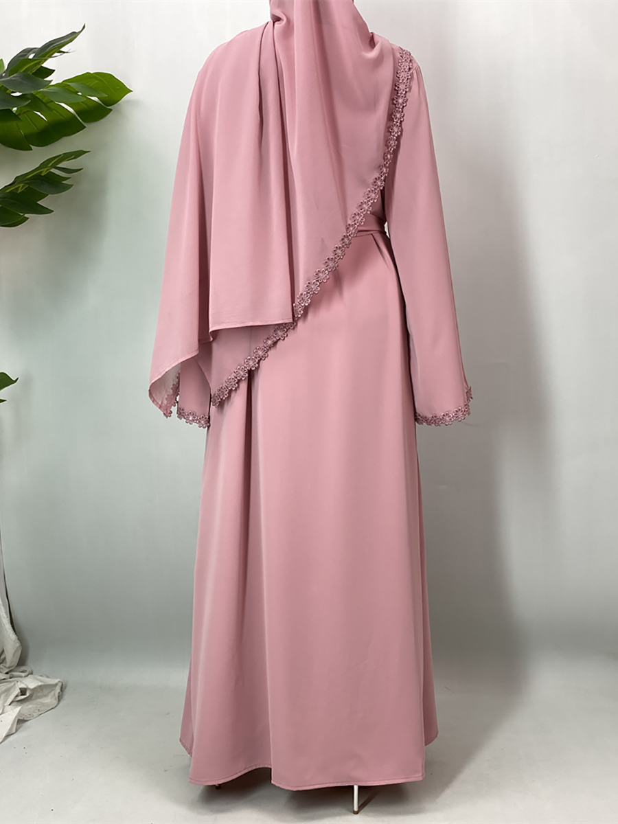 Nouvelle Abaya Ouverte 2026, Kaftan de Luxe Dubaï, Kimono Musulman pour Femme, Robe Hijab, Caftan Marocain Femme Musulmane, Vêtements Islamiques