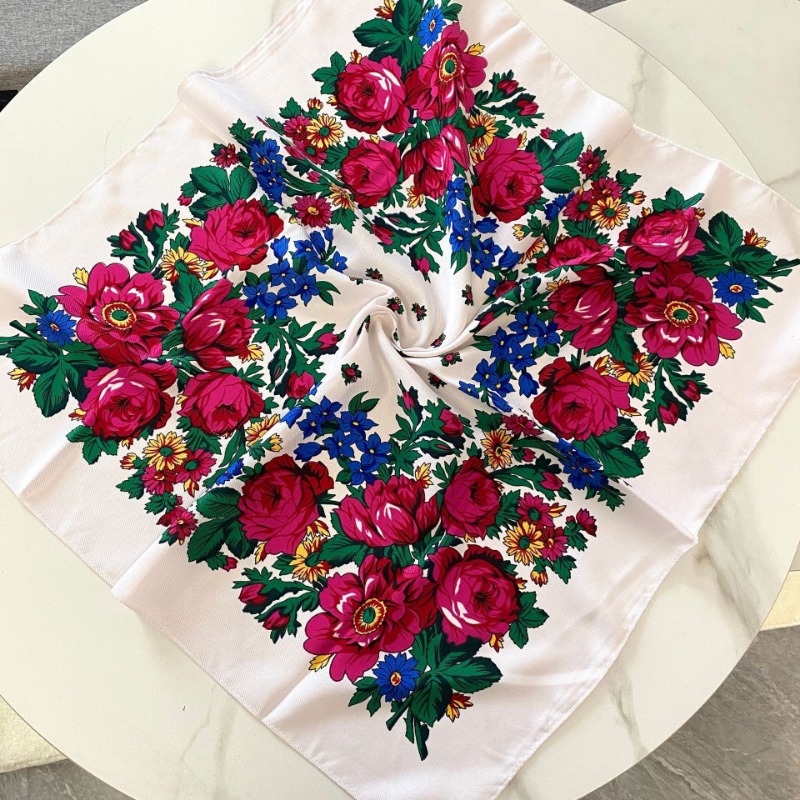 Double sergé populaire confortable valeur vente chaude foulard en soie 70 cm coton carré loisirs châle écharpe pour femmes foulard