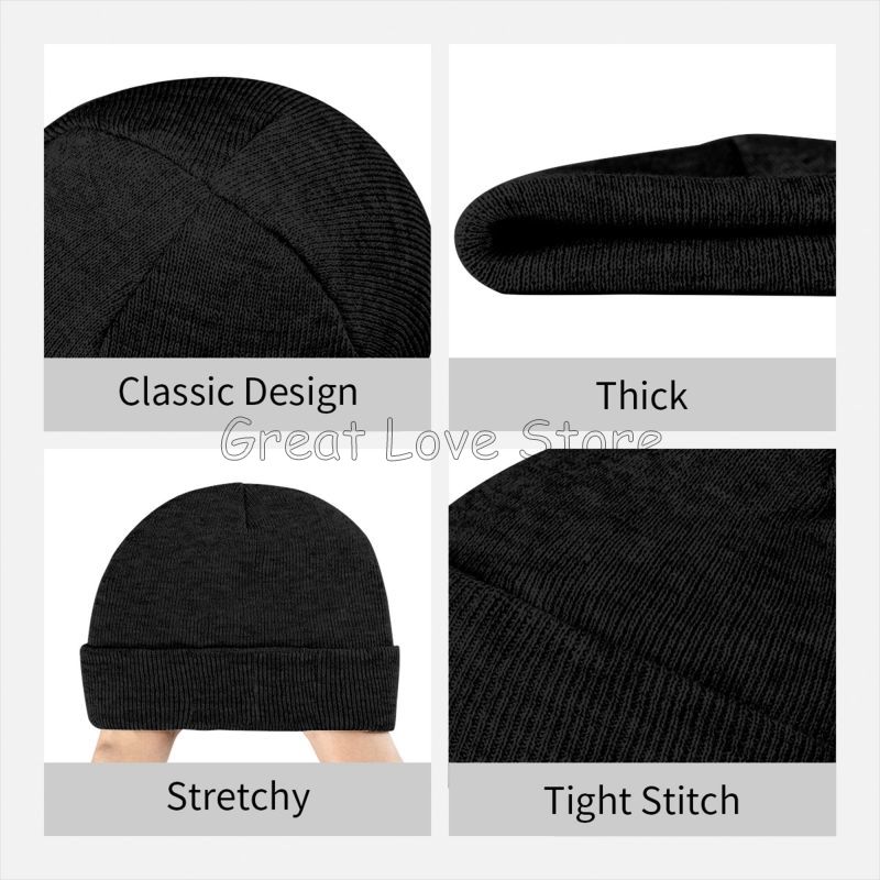 Abarth C Cool Print Bonnet chapeaux rue élastique tricot chapeau unisexe hiver chaud Skullies bonnets casquette pour voyage Camping en plein air