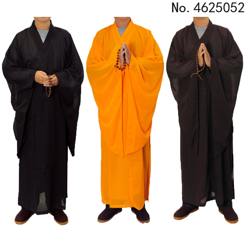 Robe bouddhiste Zen personnalisée, 5 couleurs, Robe de méditation de moine, uniforme d'entraînement de moine, vêtements bouddhistes Setcus