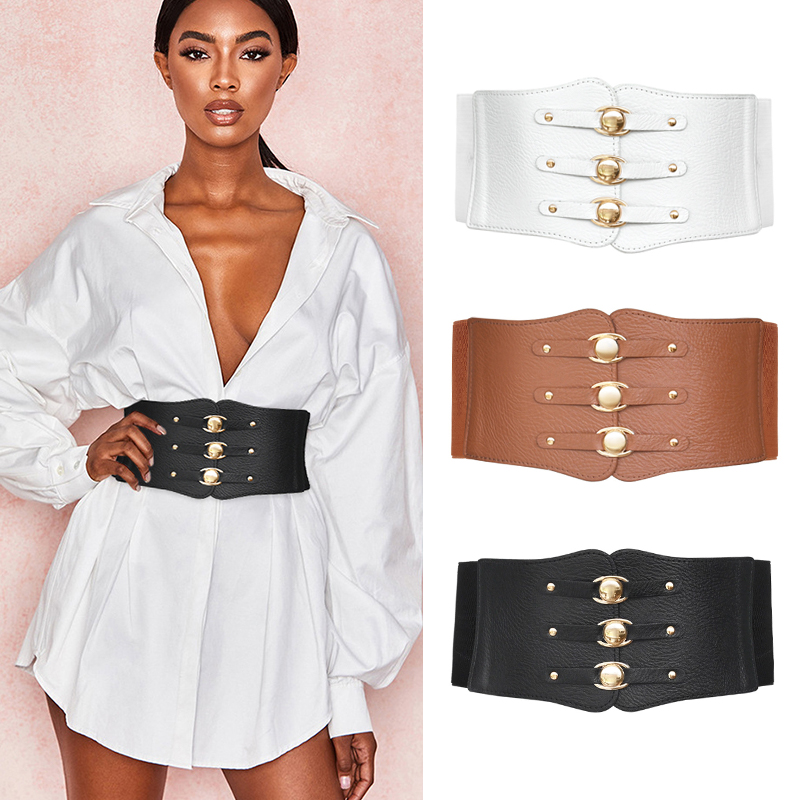 Ceintures de Corset élastiques larges pour femmes grande taille pour robe grande taille extensible accessoires pour vêtements